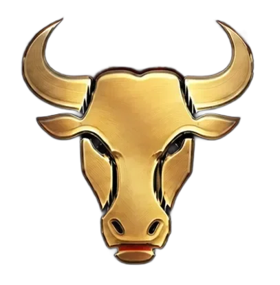 Renforcer gold bull emblem