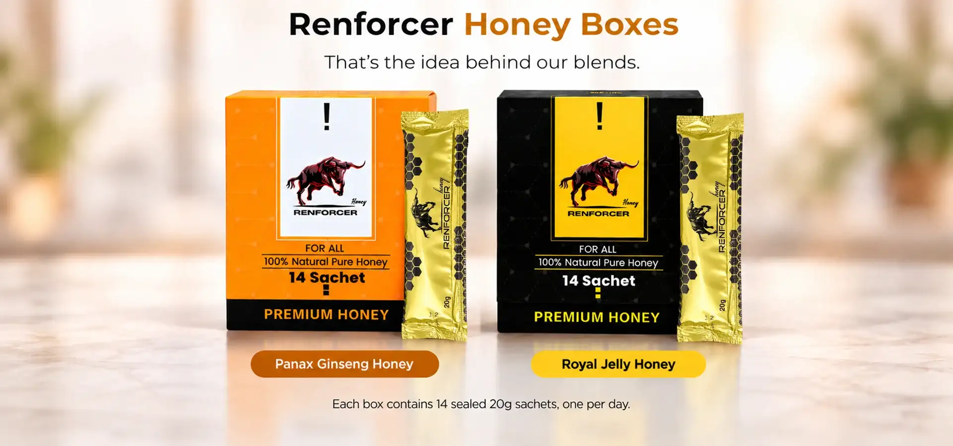 renforcer honey boxes
